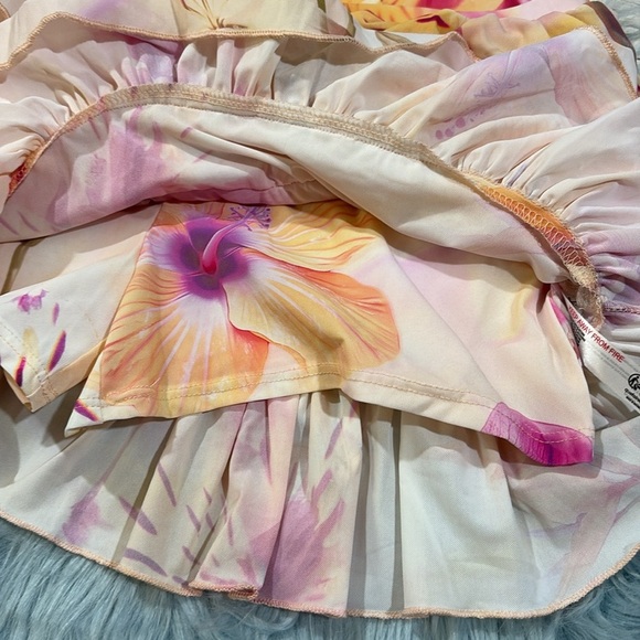 NWT Urban Outfitters Out From Under Cammy Ruffle Trim Micro Skort - Picture 10 of 11